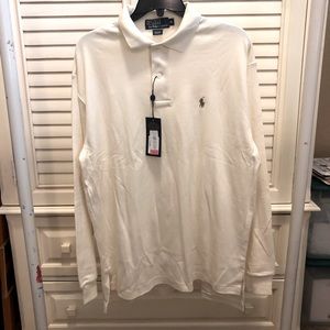 Mens Ralph Lauren long sleeve polo shirt